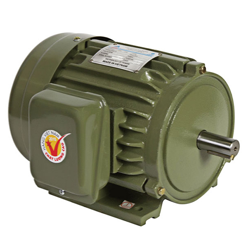 Motor vỏ gang chân đế Hồng Ký HKM214L